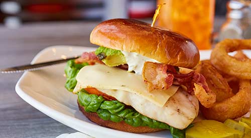 Serendipity's chicken ranch combo